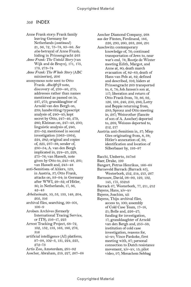 the betrayal of anne frank: a cold case investigation - Ảnh 15