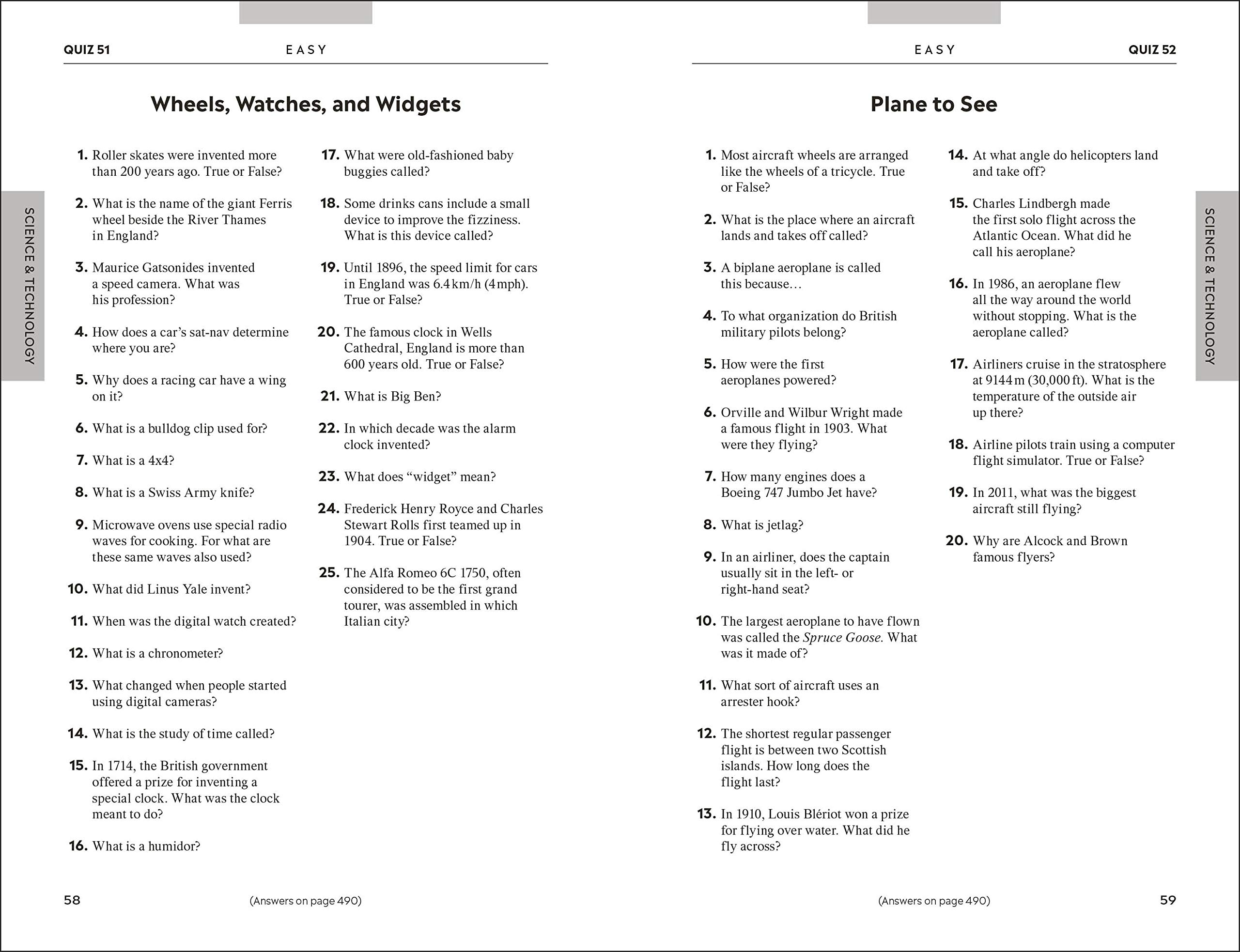 the big quiz book: 10,000 amazing general knowledge questions - Ảnh 4