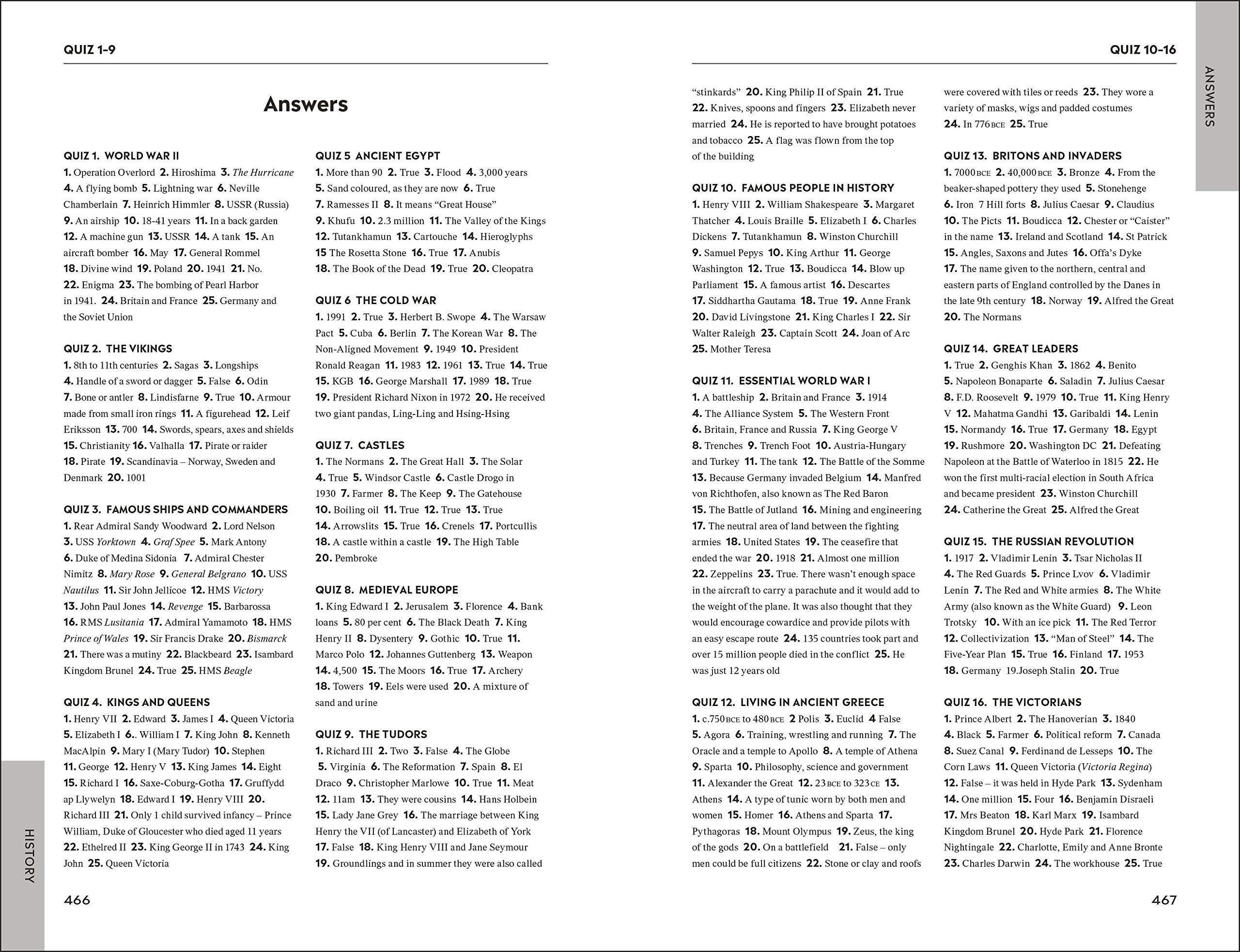 the big quiz book: 10,000 amazing general knowledge questions - Ảnh 5