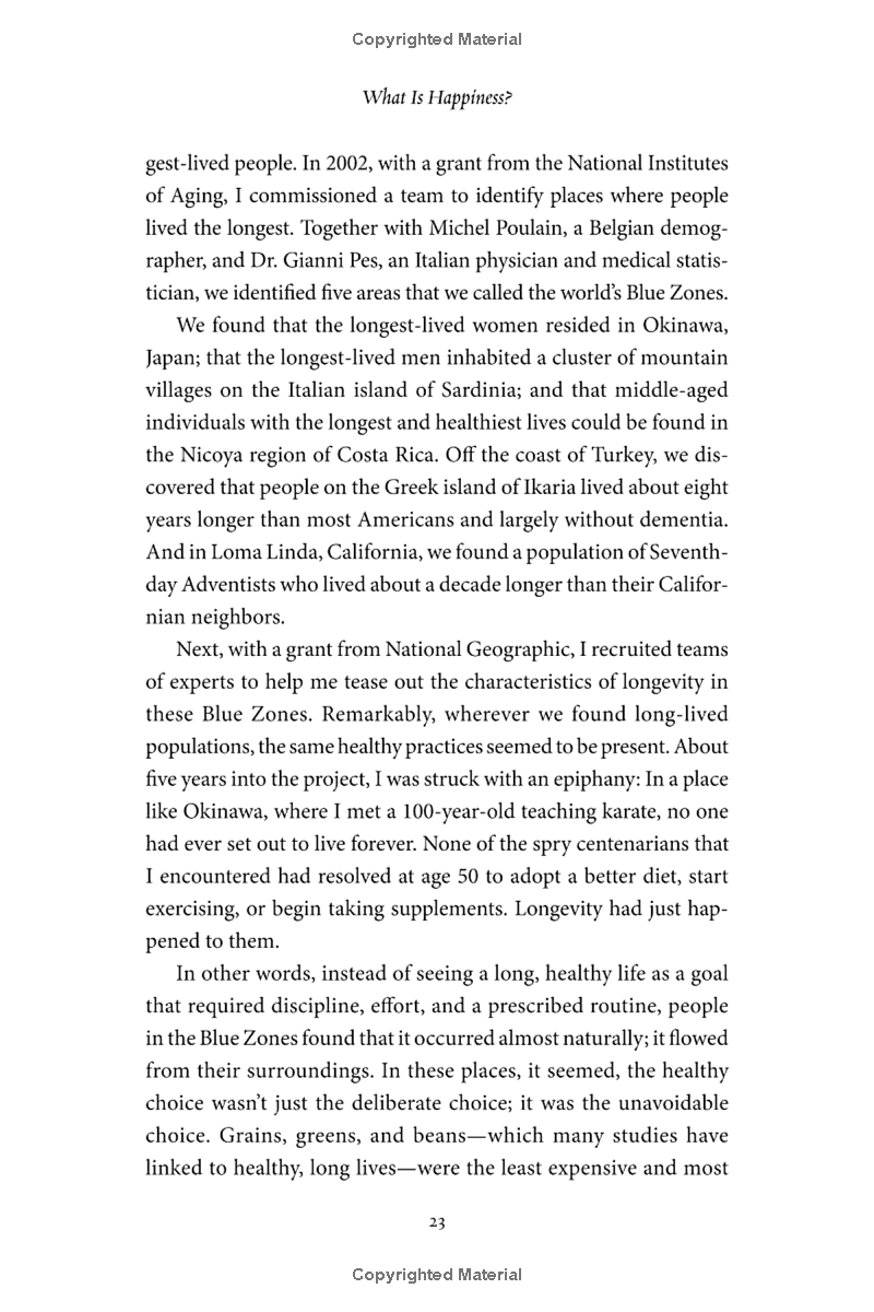 the blue zones of happiness: lessons from the world's happiest people - Ảnh 15