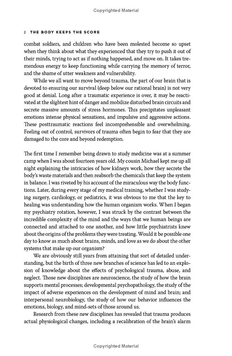 the body keeps the score: brain, mind, and body in the healing of trauma - Ảnh 10