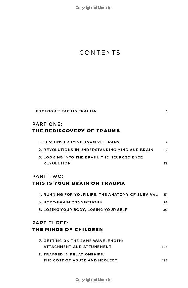 the body keeps the score: brain, mind, and body in the healing of trauma - Ảnh 7