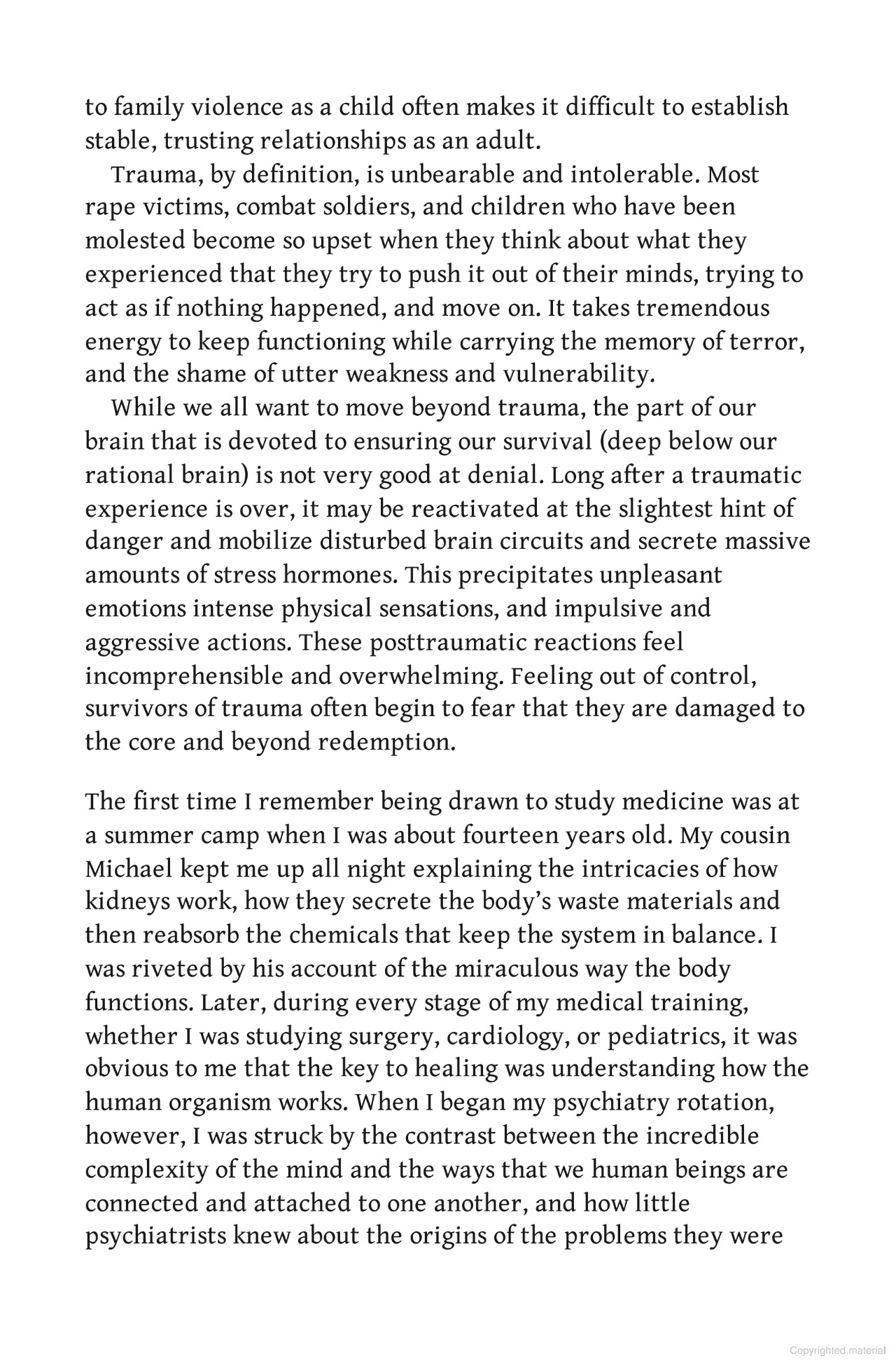 the body keeps the score : mind, brain and body in the transformation of trauma - Ảnh 5