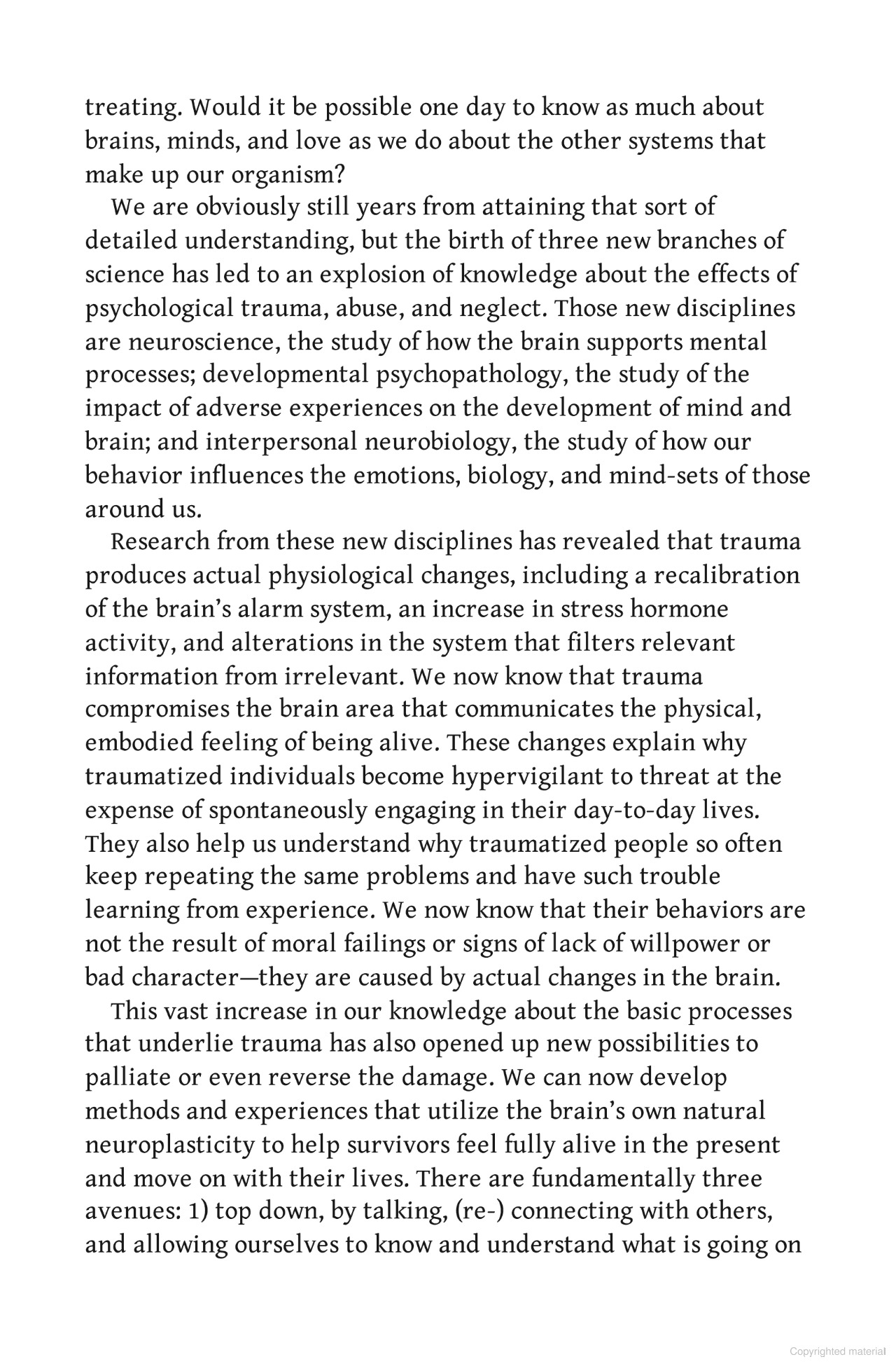 the body keeps the score : mind, brain and body in the transformation of trauma - Ảnh 6