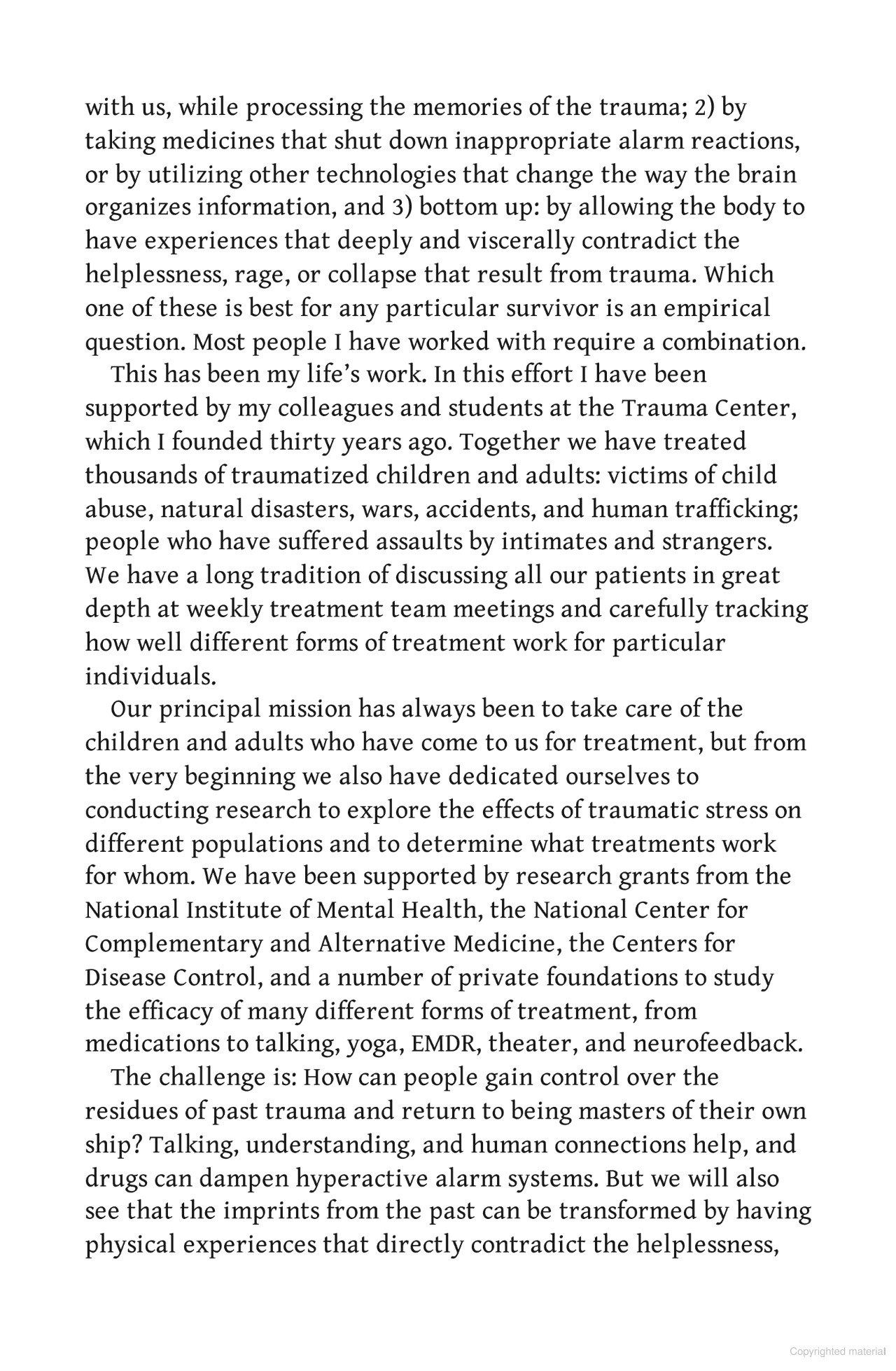 the body keeps the score : mind, brain and body in the transformation of trauma - Ảnh 7