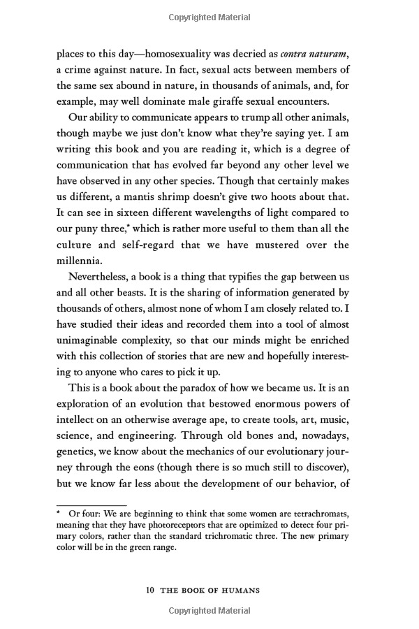 the book of humans: a brief history of culture, sex, war and the evolution of us - Ảnh 14