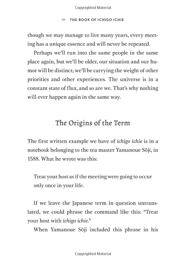 the book of ichigo ichie: the art of making the most of every moment, the japanese way - Ảnh 12