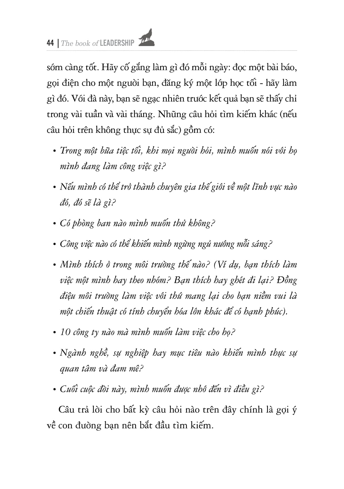 the book of leadership - dẫn dắt bản thân, đội nhóm và tổ chức vươn xa - Ảnh 19