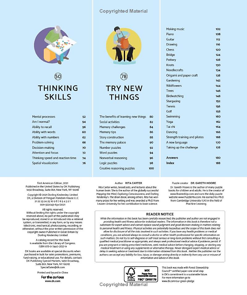 the brain fitness book: activities and puzzles to keep your mind active and healthy - Ảnh 6