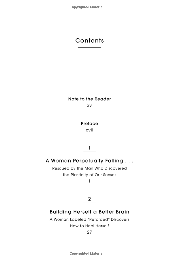 the brain that changes itself: stories of personal triumph from the frontiers of brain science - Ảnh 2
