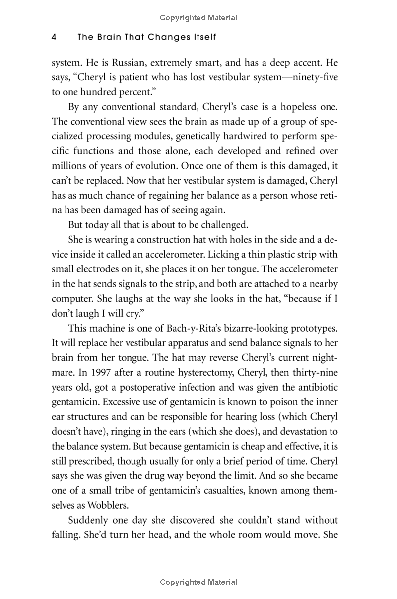 the brain that changes itself: stories of personal triumph from the frontiers of brain science - Ảnh 8