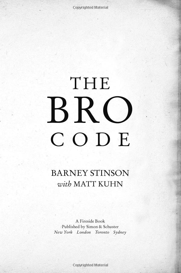the bro code - Ảnh 2