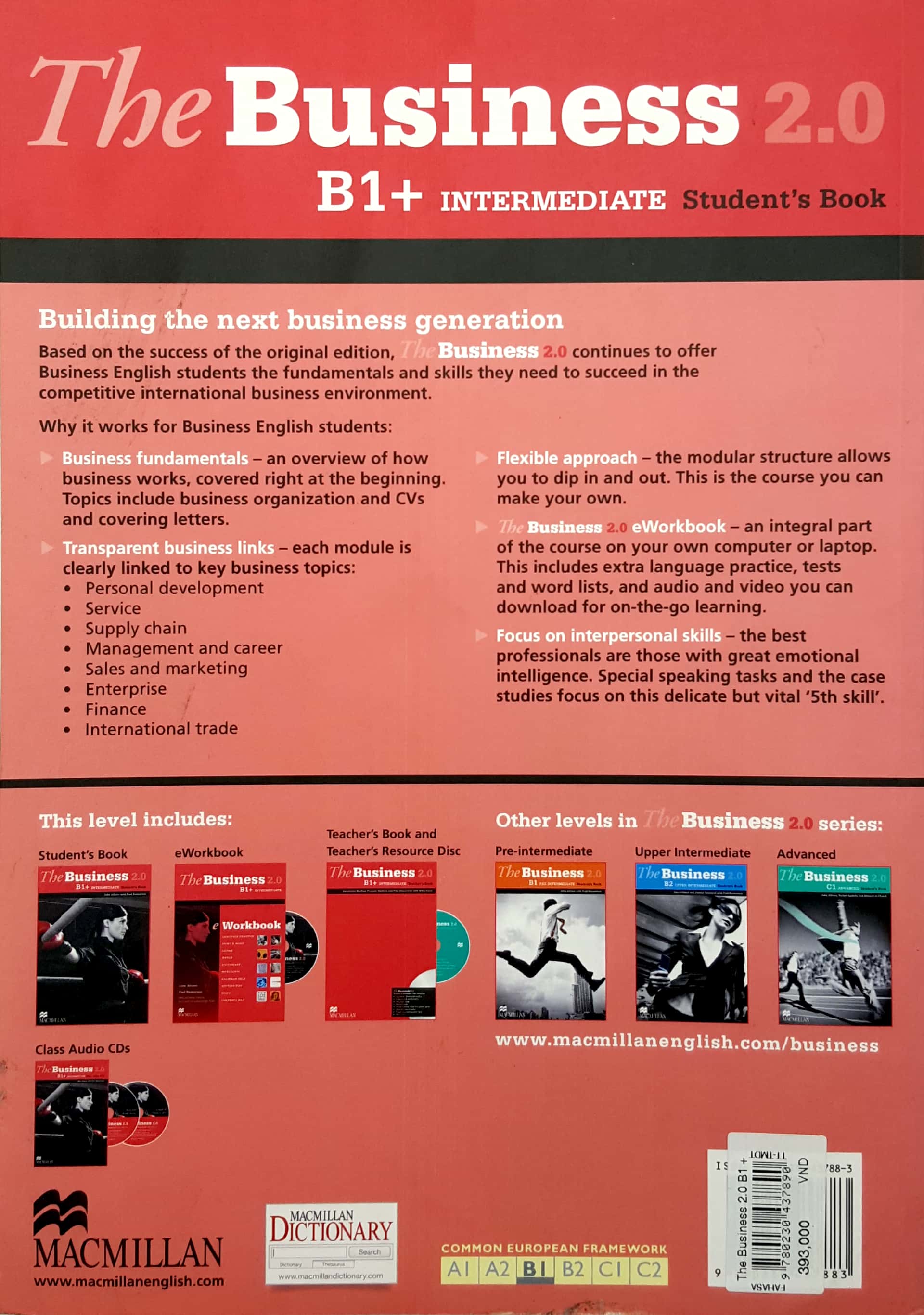 the business 2.0 student's book + eworkbook intermediate level - Ảnh 3