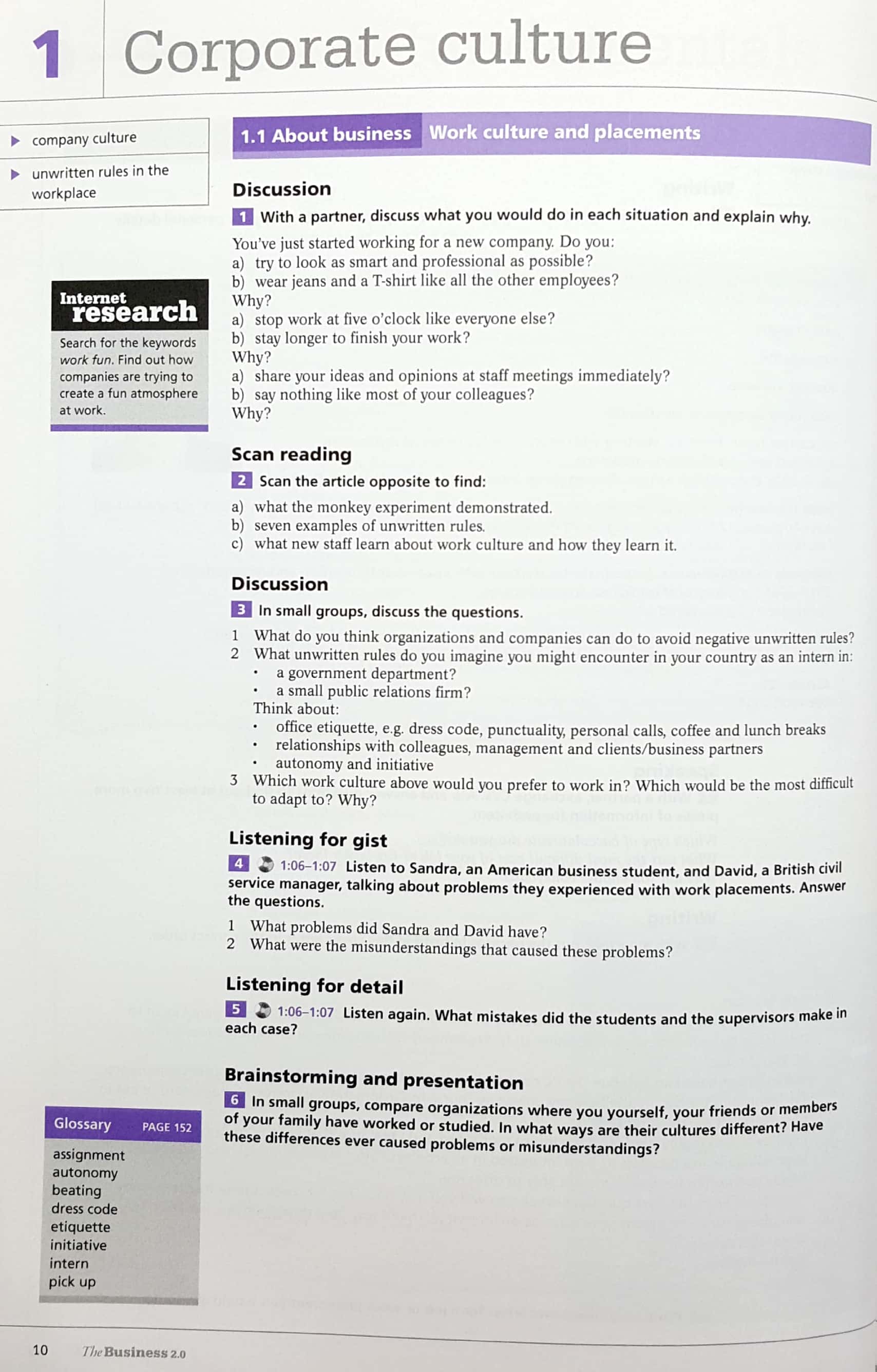 the business 2.0 student's book + eworkbook intermediate level - Ảnh 9