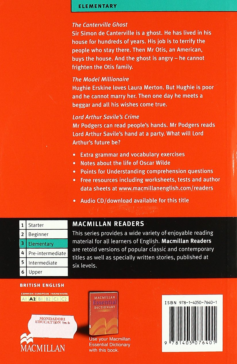 the canterville ghost and other stories: elementary (macmillan readers) - Ảnh 8