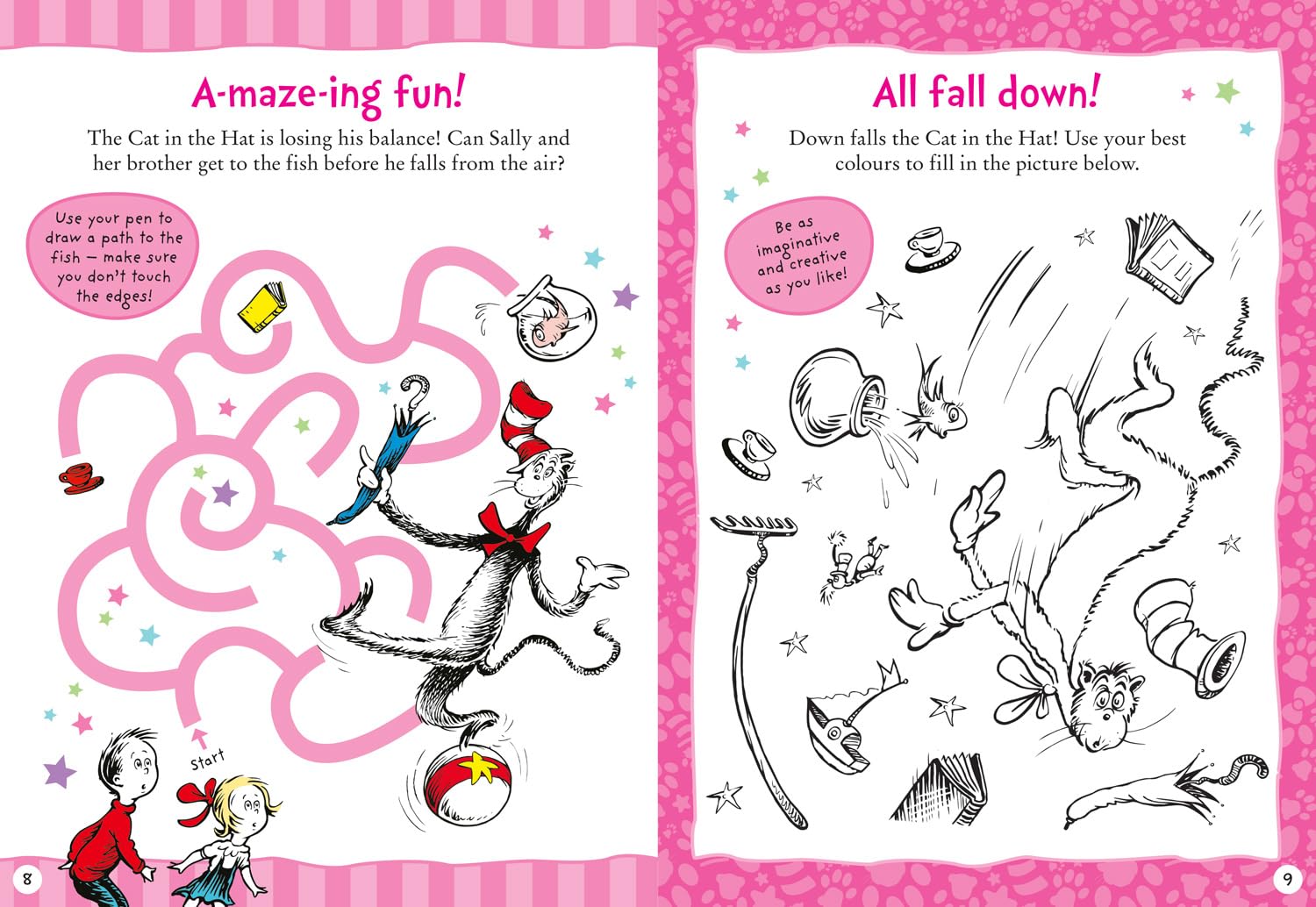 the cat in the hat activity book - Ảnh 9