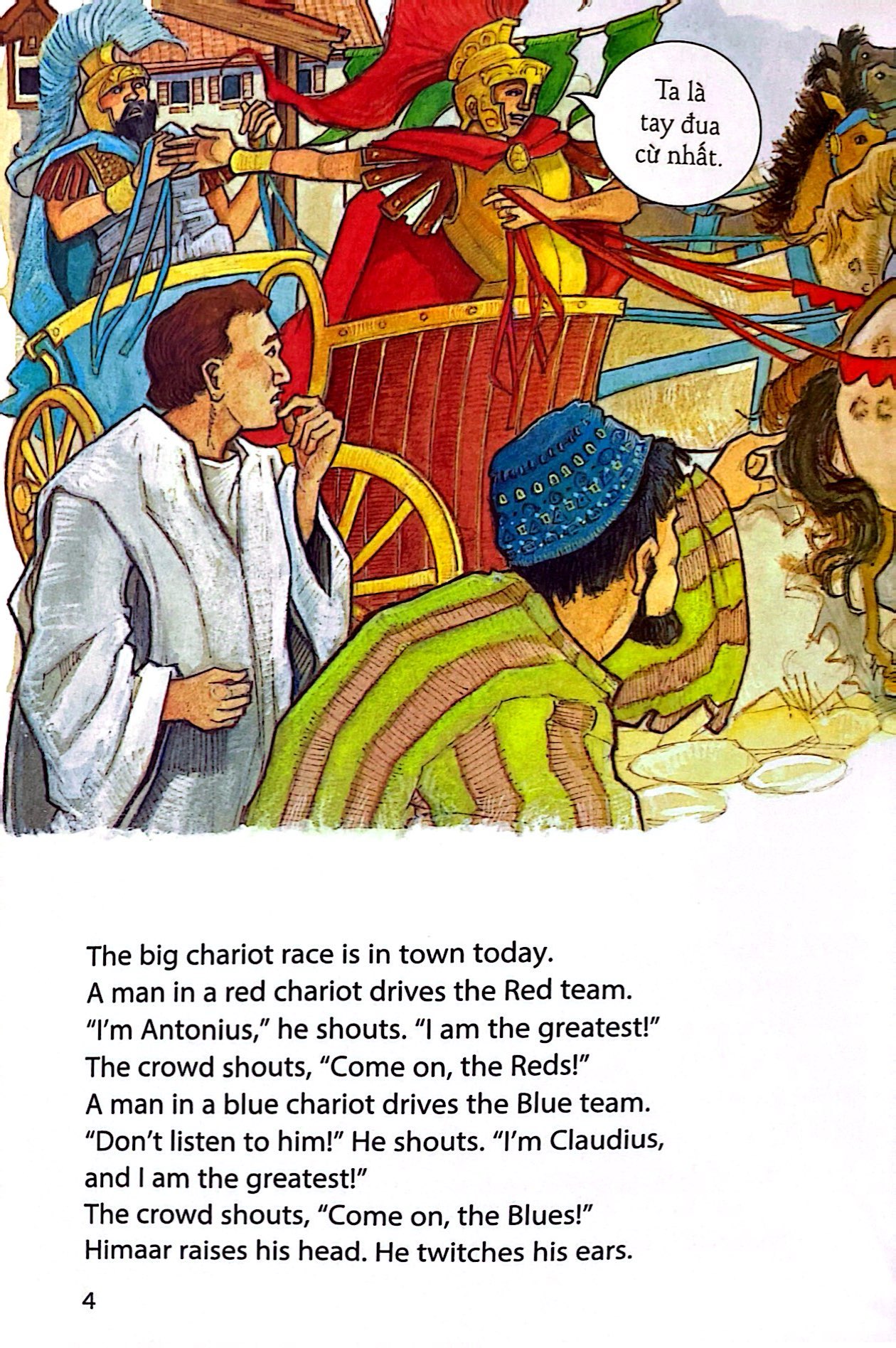 the chariot race - cuộc đua kỳ thú (song ngữ anh việt) - Ảnh 5