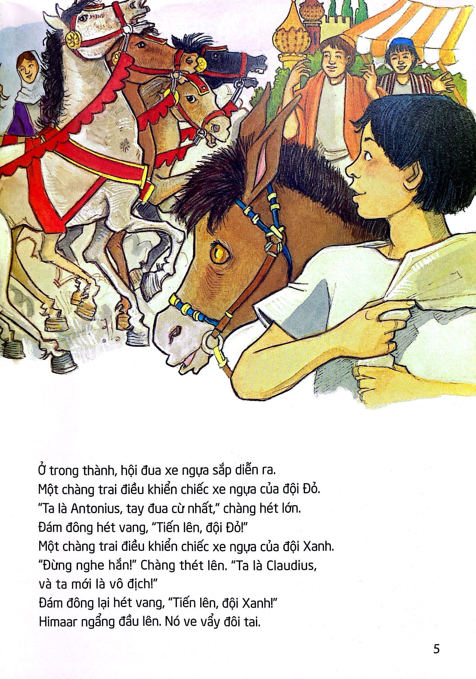 the chariot race - cuộc đua kỳ thú (song ngữ anh việt) - Ảnh 6