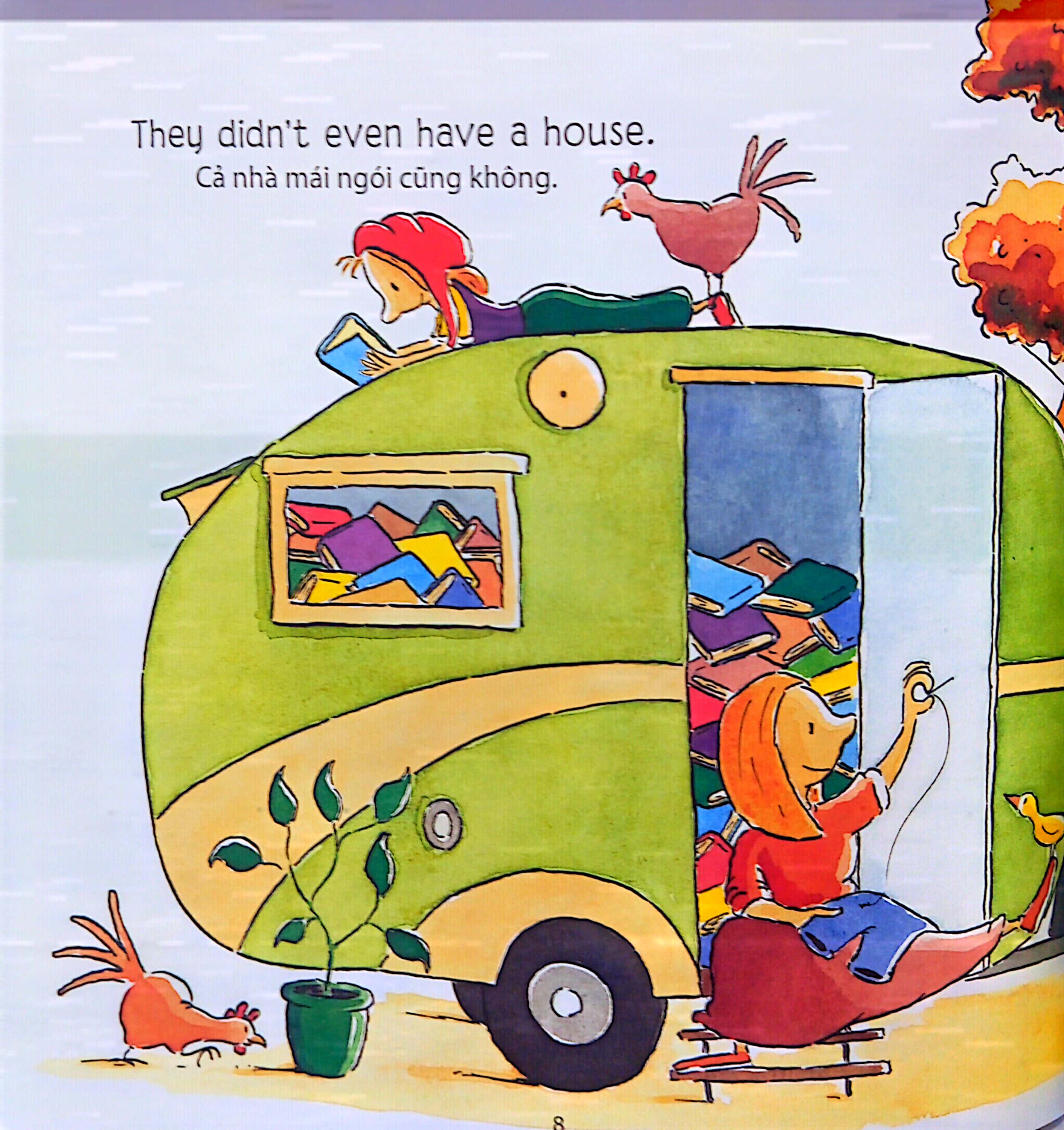 the children who loved books - những đứa trẻ yêu sách - song ngữ anh-việt - Ảnh 7