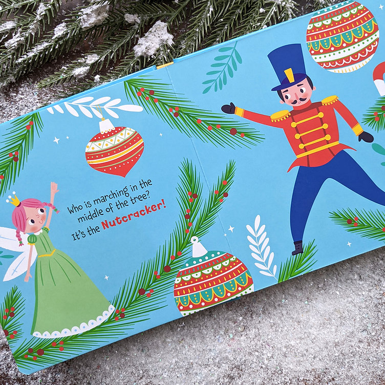 the christmas fairy - silicon board books - Ảnh 3