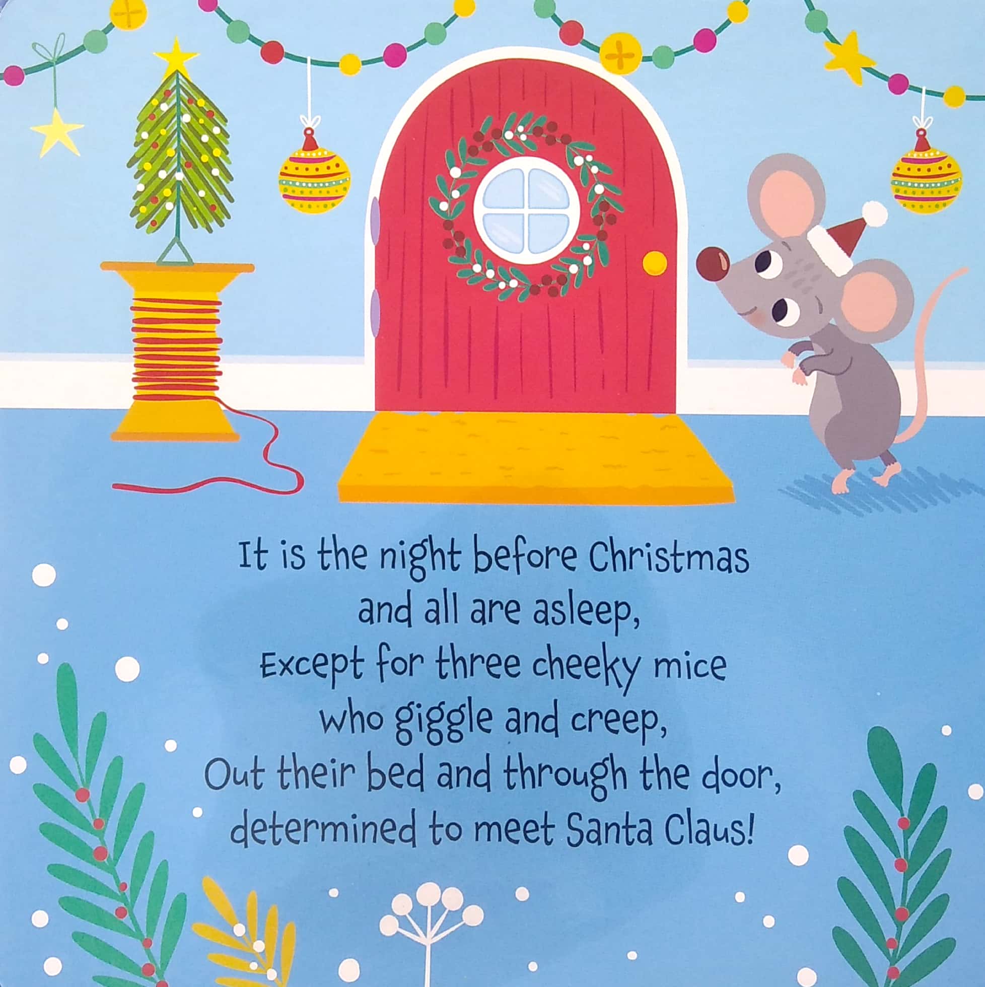 the christmas mice - silicon board books - Ảnh 3