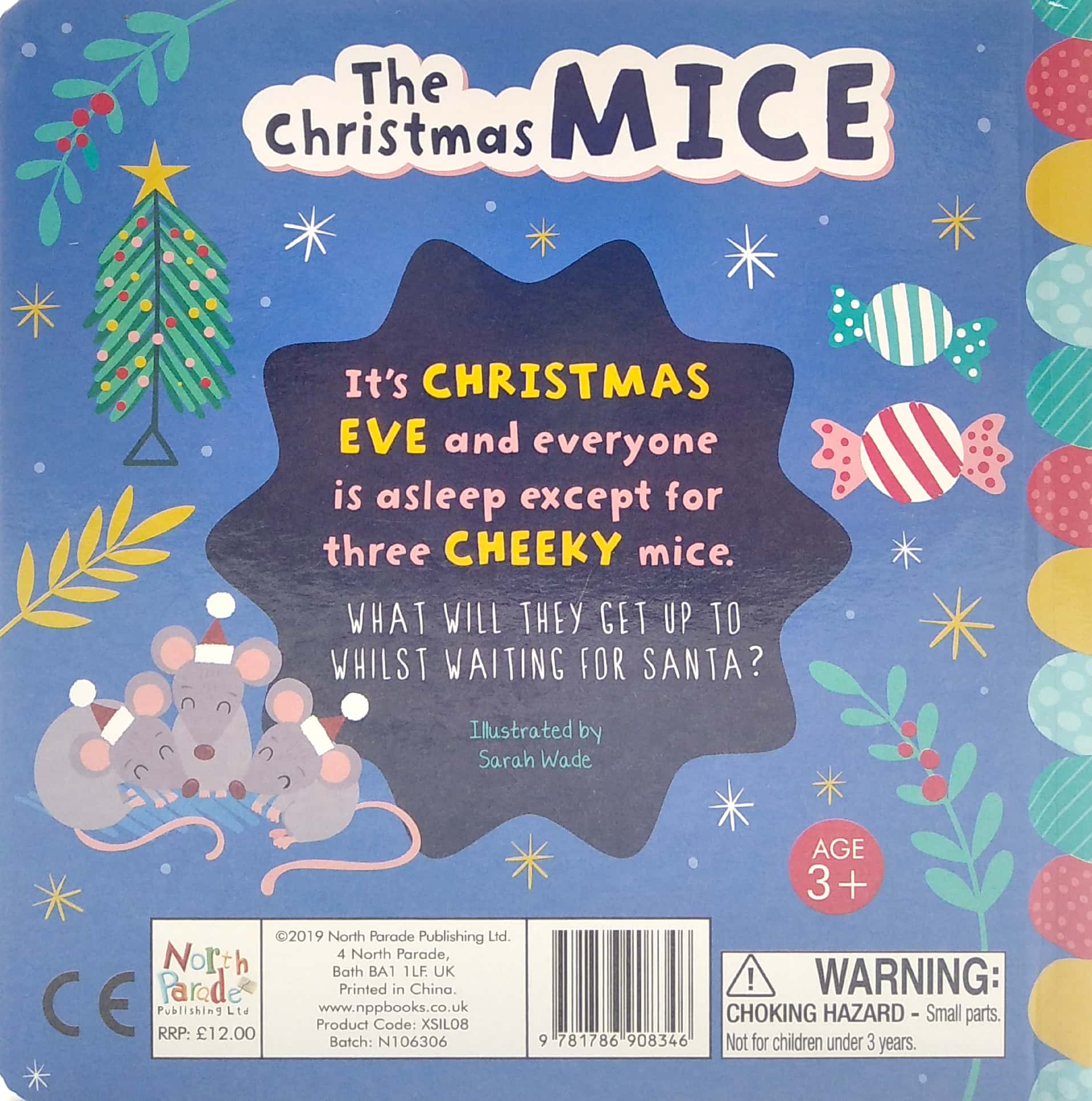 the christmas mice - silicon board books - Ảnh 6