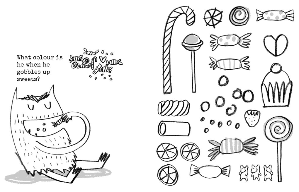 the colour monster - a color activity book - Ảnh 4