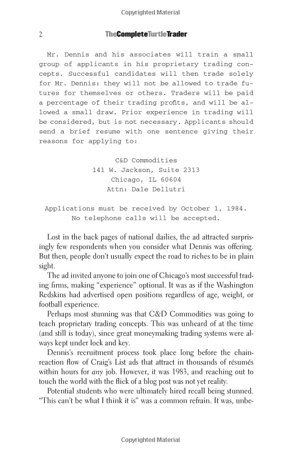 the complete turtletrader: the legend, the lessons, the results - Ảnh 7