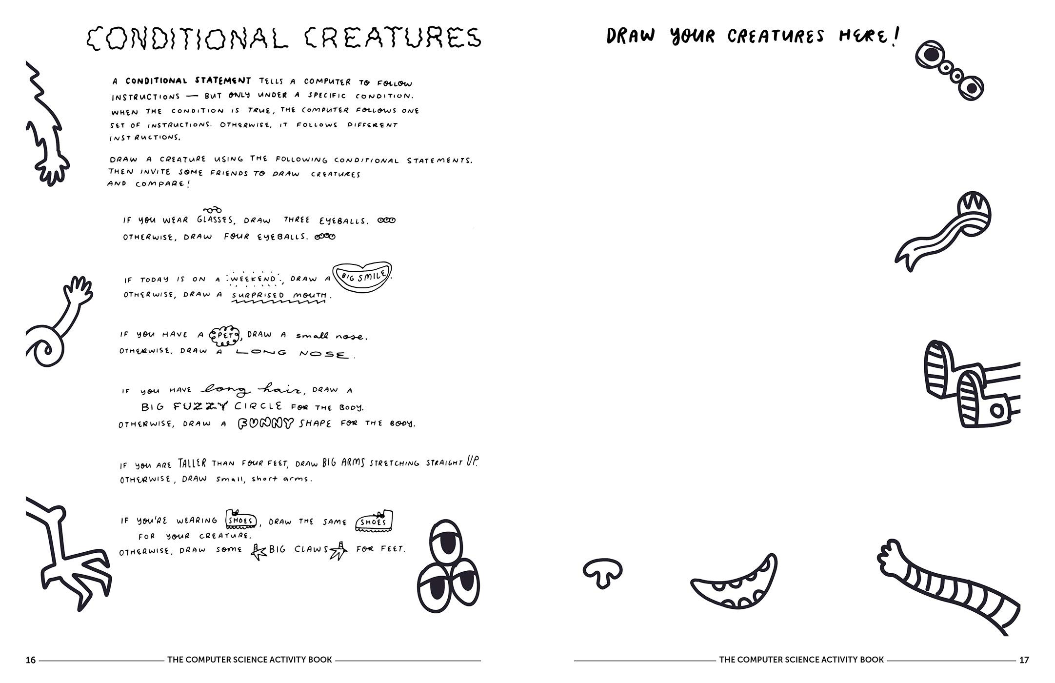 the computer science activity book: 24 pen-and-paper projects to explore the wonderful world of coding (no computer required!) - Ảnh 5