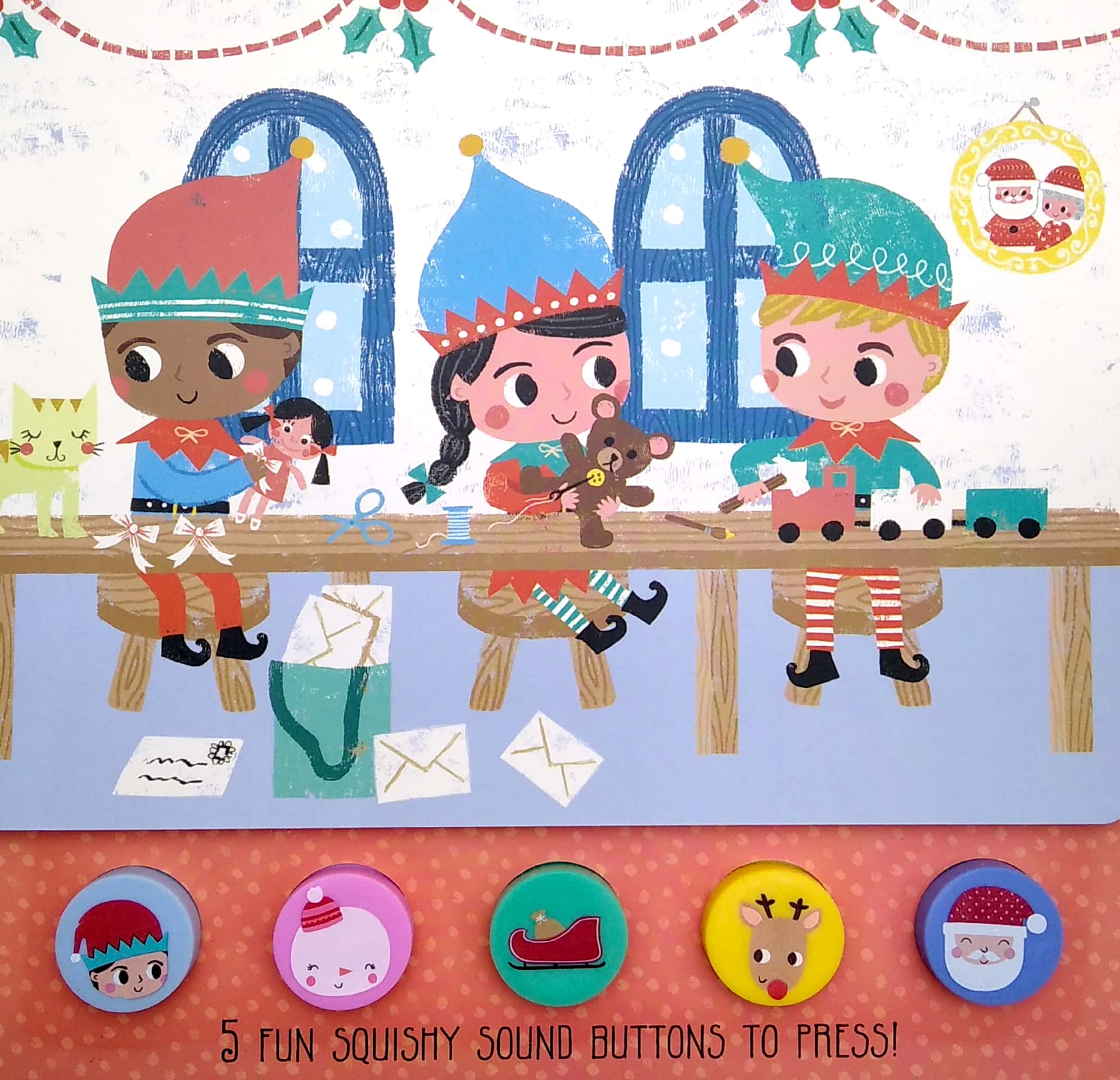 the countdown to christmas - press and play sound book - Ảnh 4
