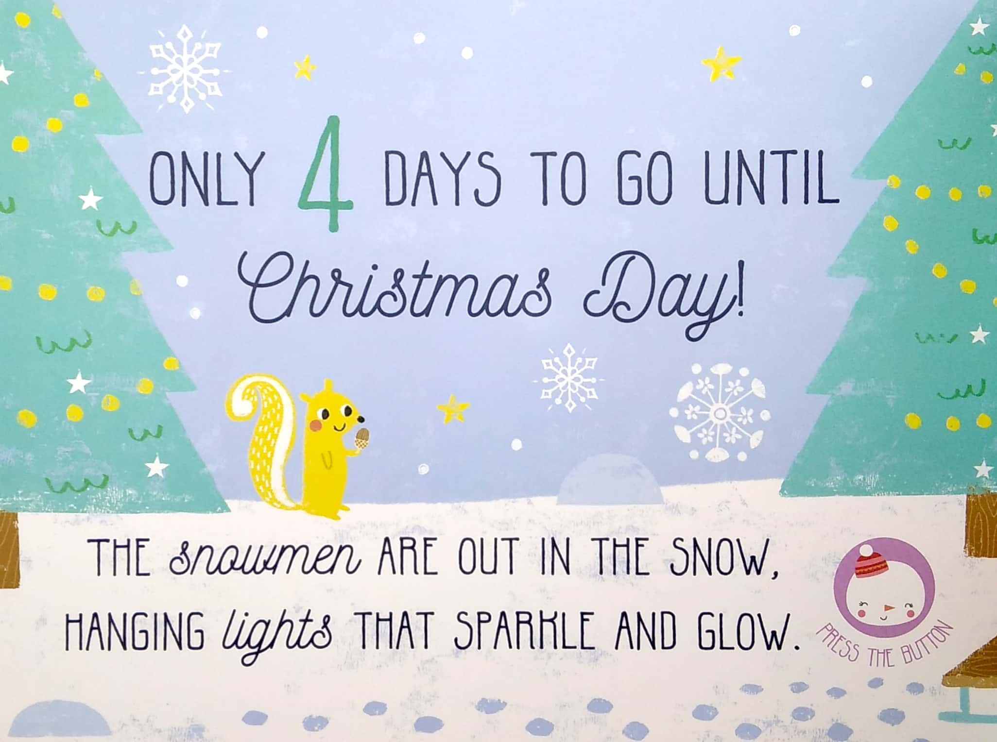 the countdown to christmas - press and play sound book - Ảnh 5