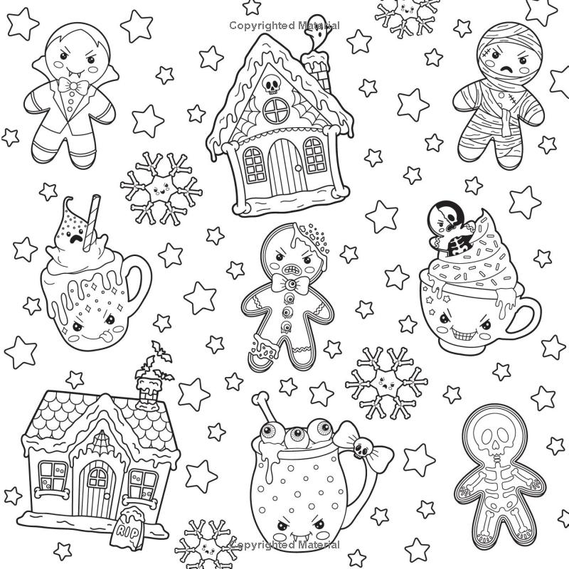 the creepy cute goth coloring book - Ảnh 5