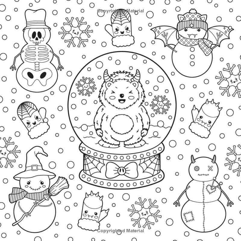 the creepy cute goth coloring book - Ảnh 6