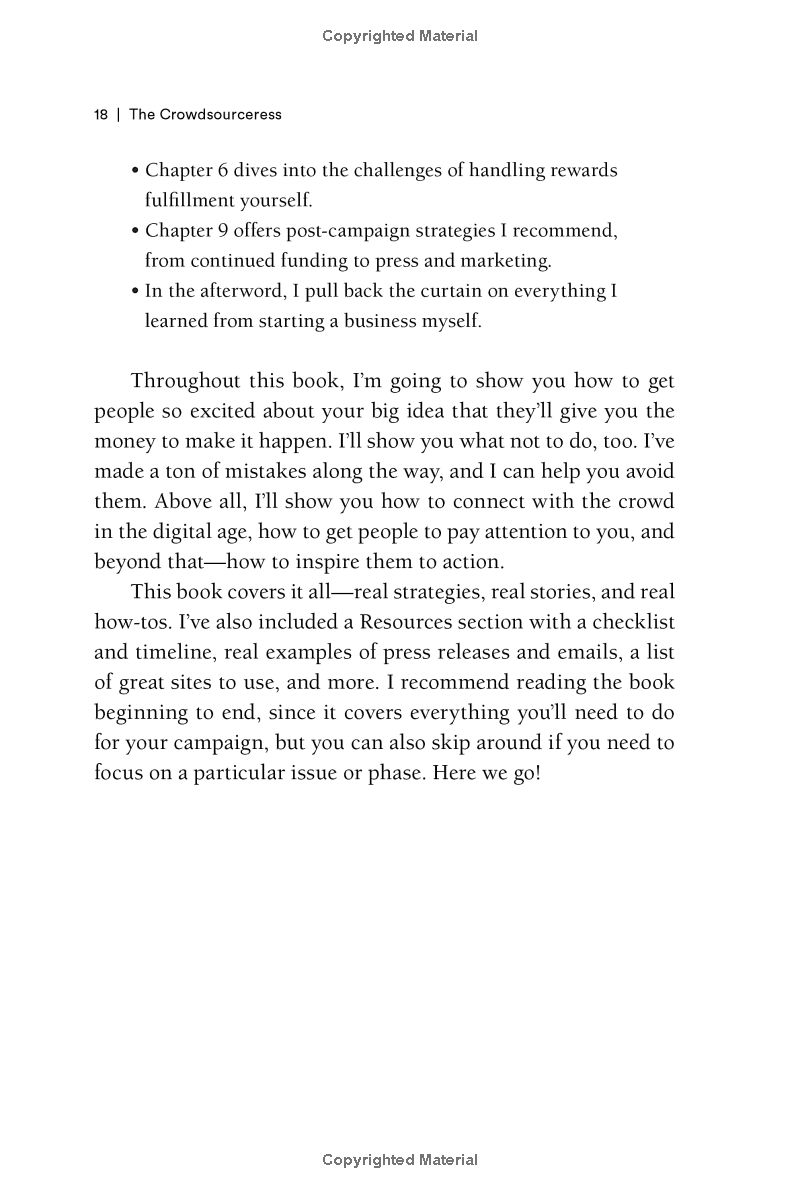 the crowdsourceress: get smart, get funded, and kickstart your next big idea - Ảnh 10