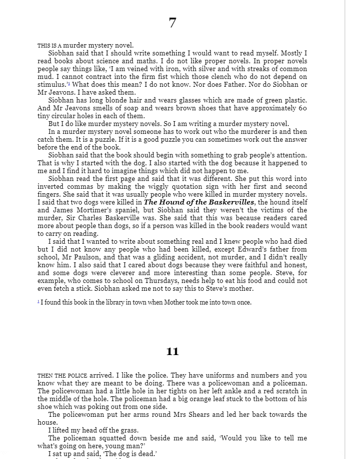 the curious incident of the dog in the night-time : vintage children's classics - Ảnh 8