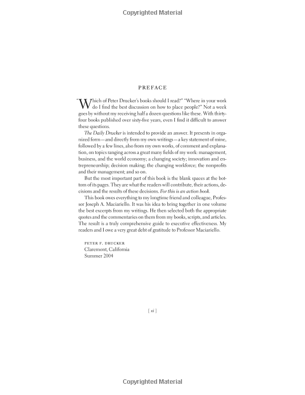 the daily drucker: 366 days of insight and motivation for getting the right things done - Ảnh 7