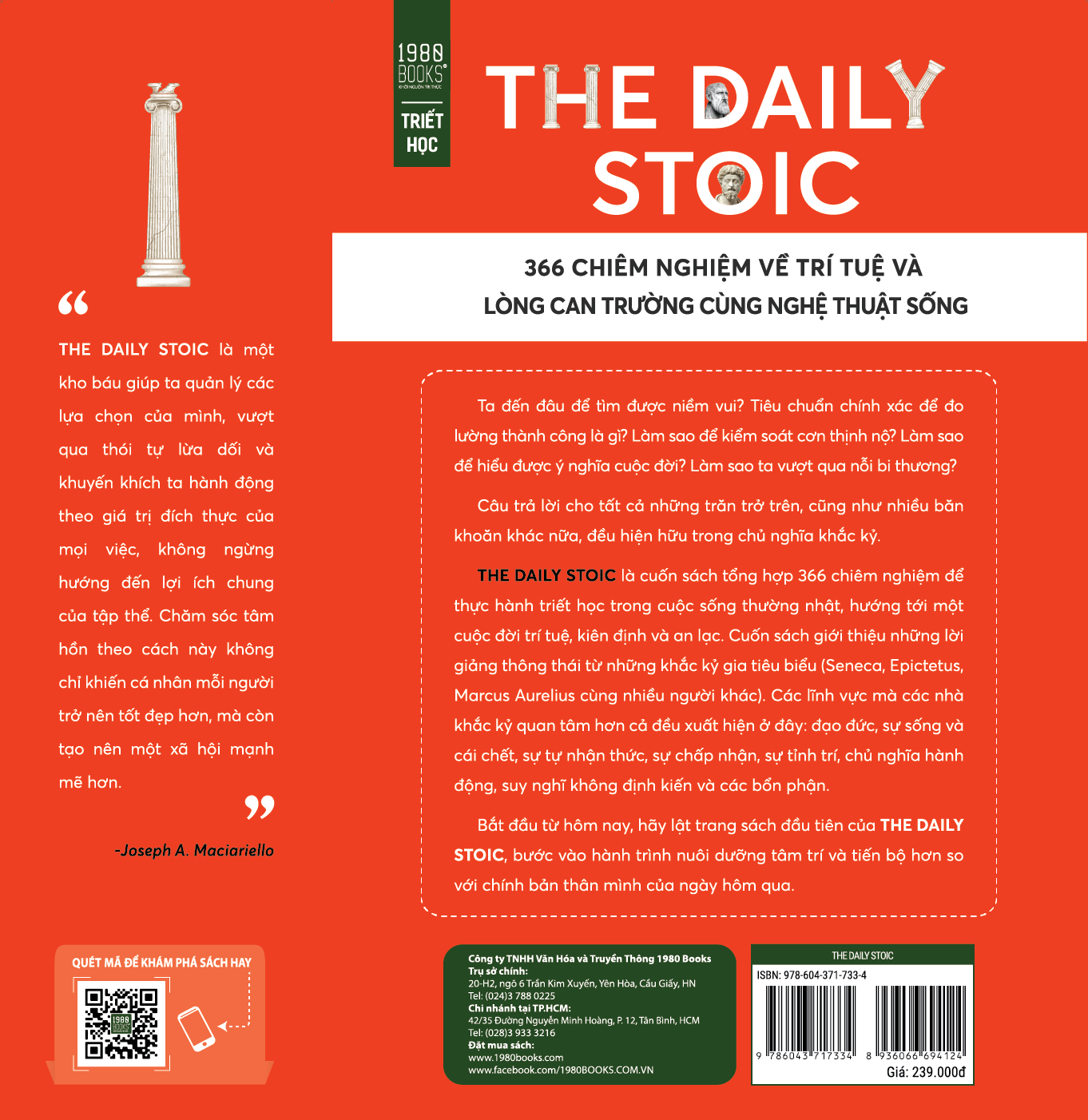the daily stoic - 366 chiêm nghiệm về trí tuệ và lòng can trường cùng nghệ thuật sống - Ảnh 3