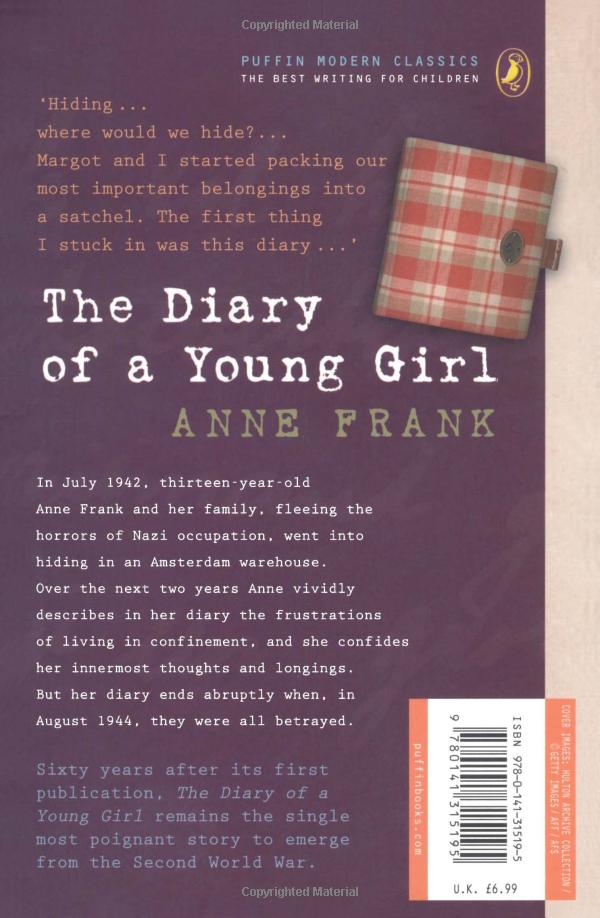The Diary of a Young Girl. Anne Frank (Puffin Modern Classics) - Ảnh 11