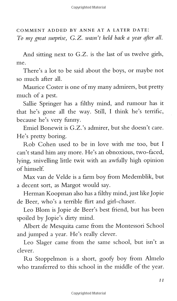The Diary of a Young Girl. Anne Frank (Puffin Modern Classics) - Ảnh 8