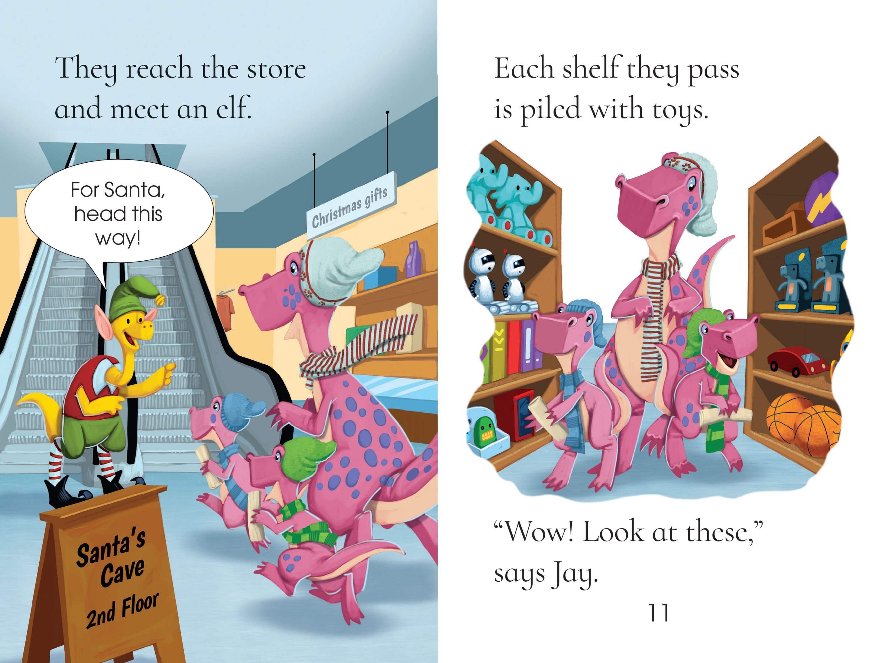 the dinosaurs who met santa claus - Ảnh 4