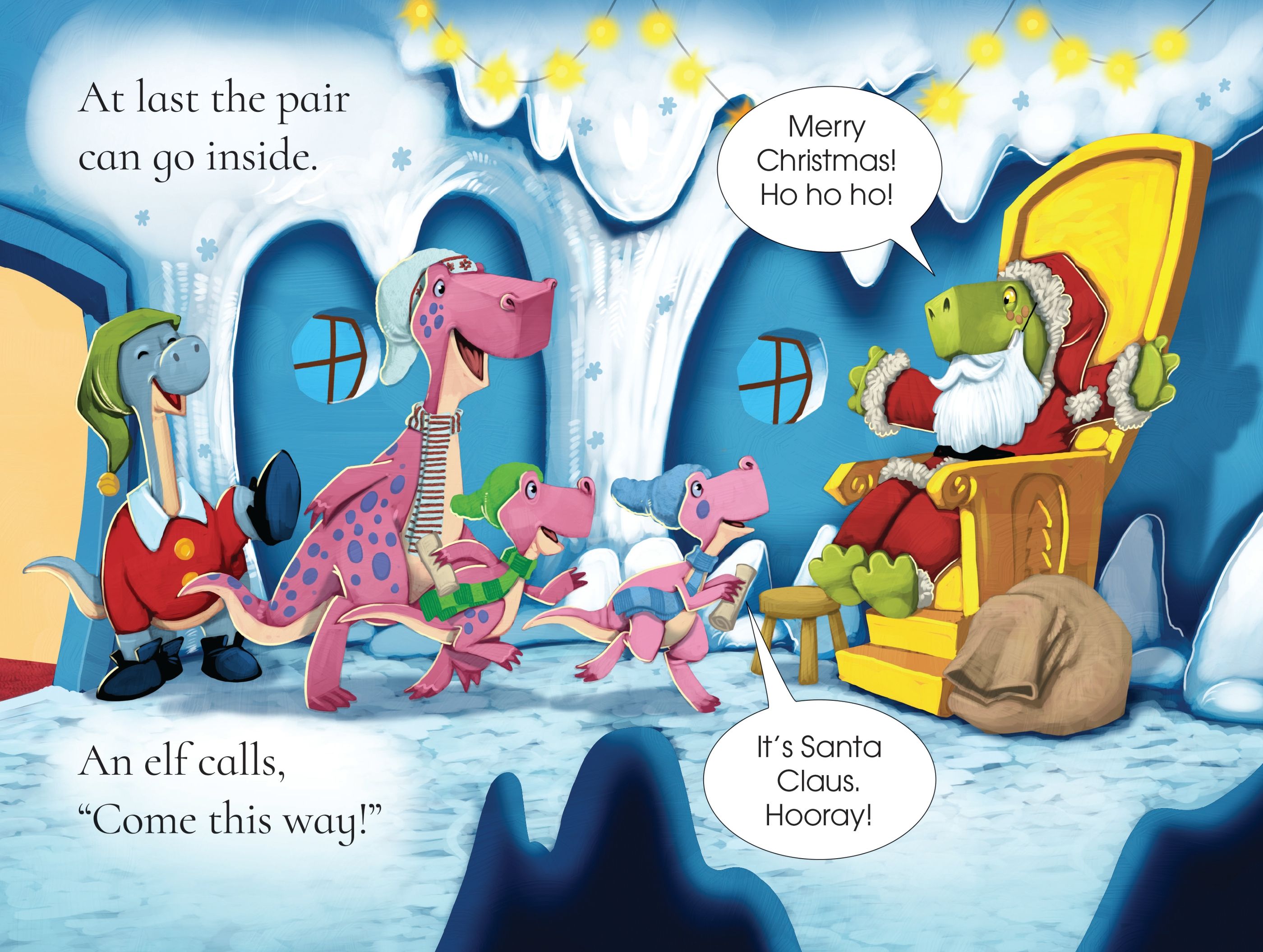 the dinosaurs who met santa claus - Ảnh 5