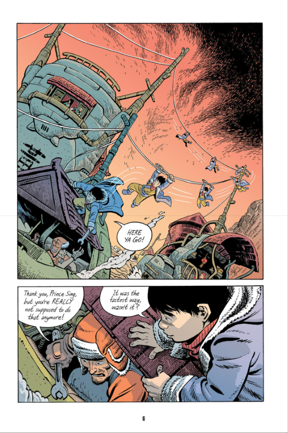 the dragon path: a graphic novel - Ảnh 10
