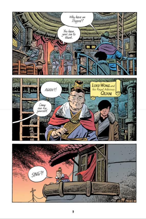 the dragon path: a graphic novel - Ảnh 13