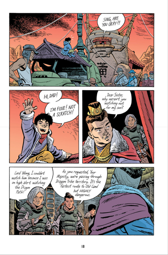 the dragon path: a graphic novel - Ảnh 14