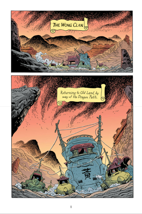 the dragon path: a graphic novel - Ảnh 5