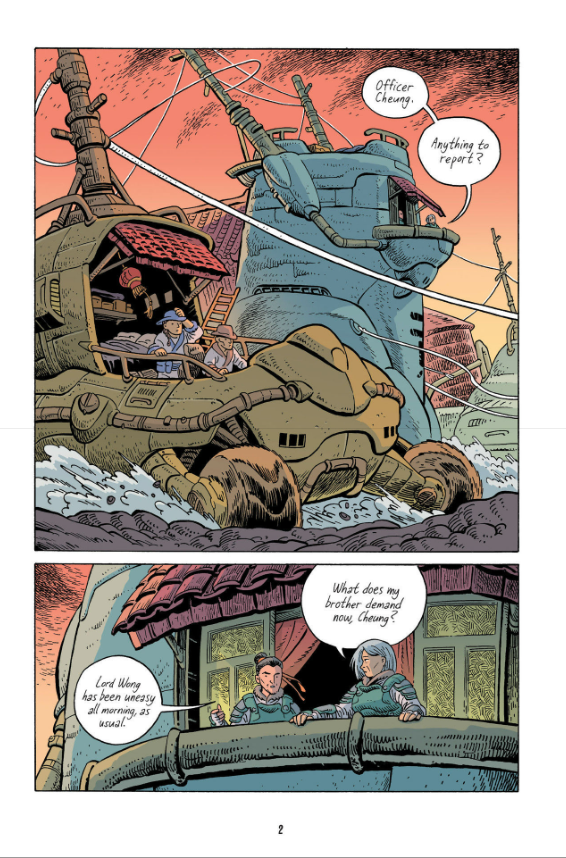 the dragon path: a graphic novel - Ảnh 6