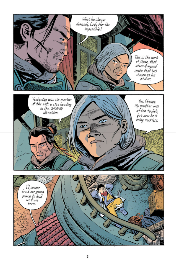 the dragon path: a graphic novel - Ảnh 7