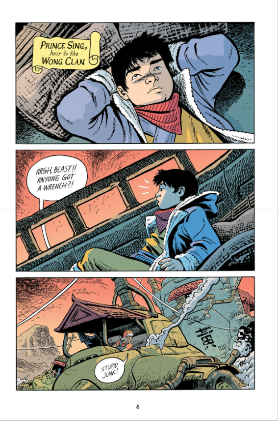 the dragon path: a graphic novel - Ảnh 8