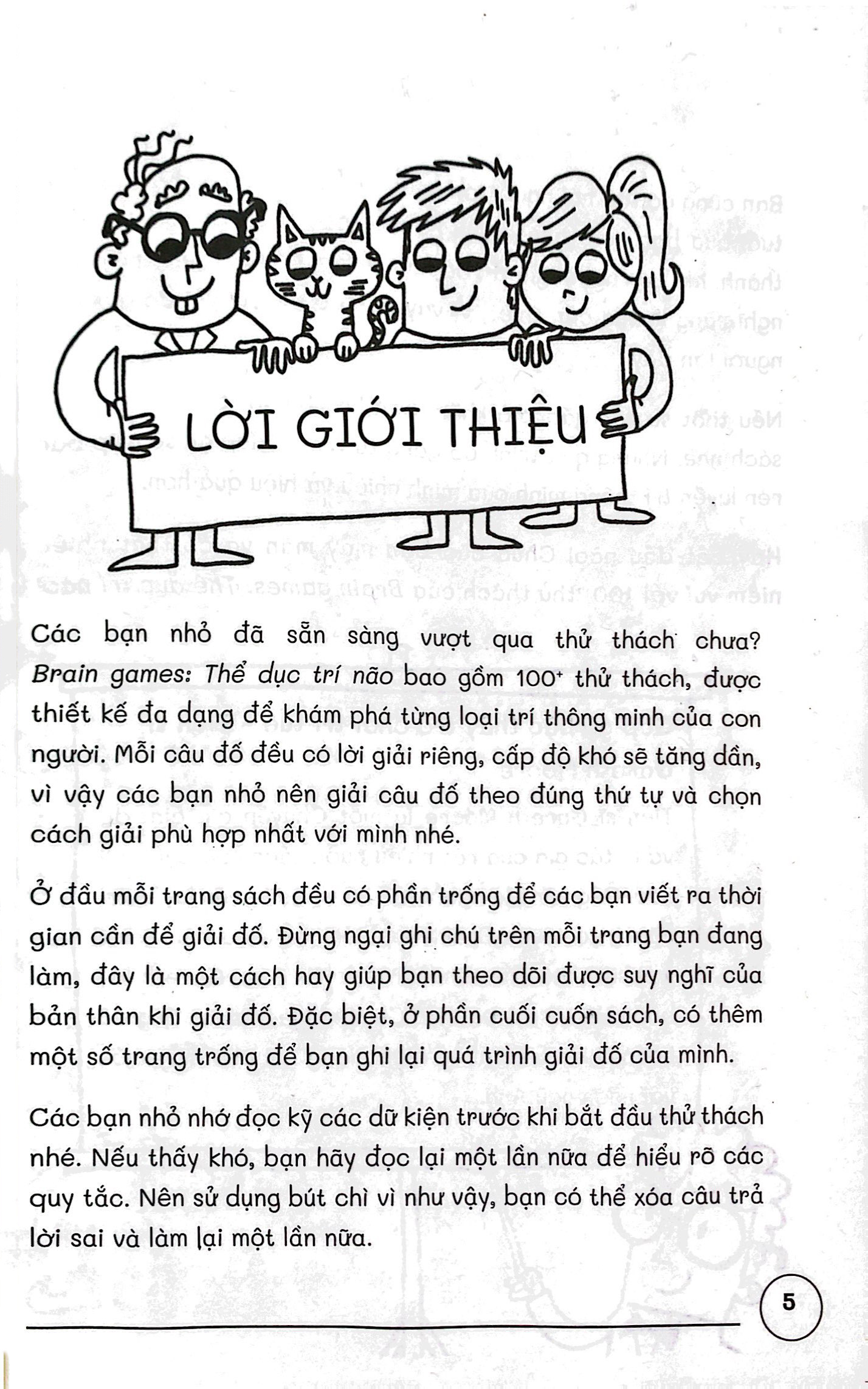 thể dục trí não - 100+ thử thách để trẻ thông minh hơn - Ảnh 3