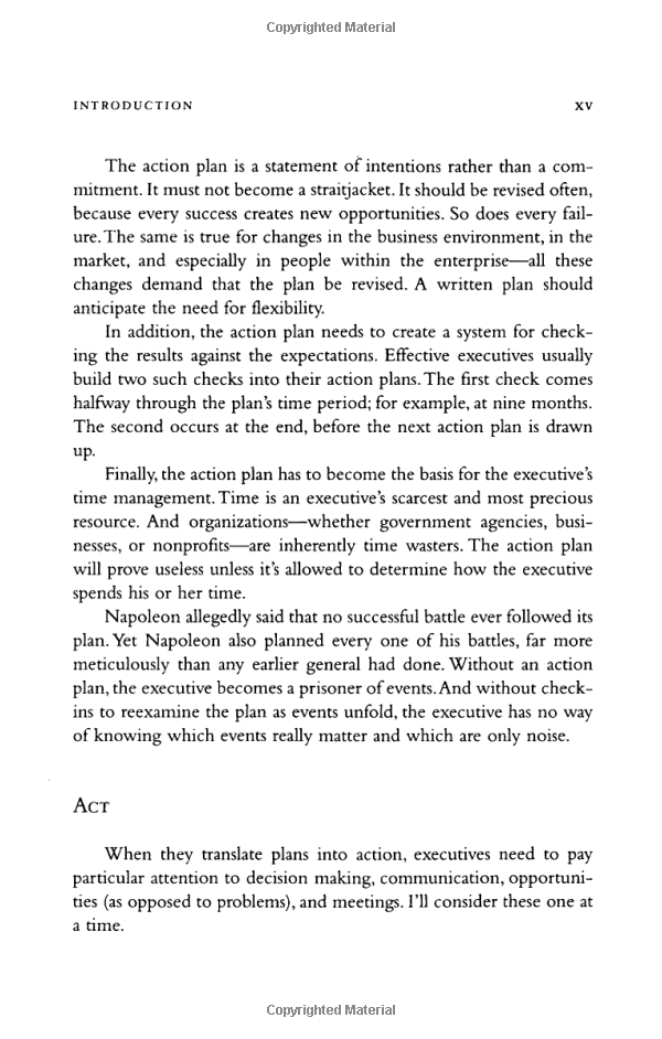 the effective executive : the definitive guide to getting the right things done - Ảnh 12